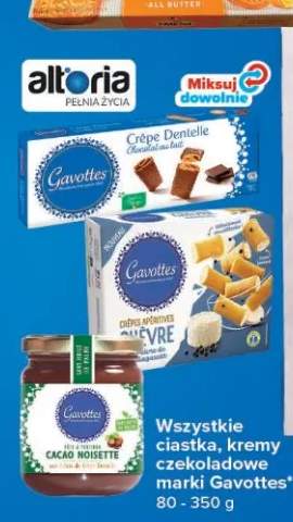 Ciastka, kremy czekoladowe marki Gavottes +3 warianty