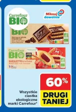 Wszystkie ciastka ekologiczne marki Carrefour +2 warianty