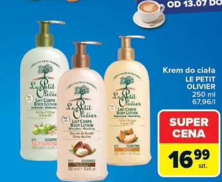 Krem do ciała Le Petit Olivier z oliwą z oliwek +2 warianty