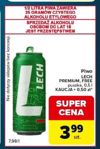 Piwo Lech Premium +1 wariant