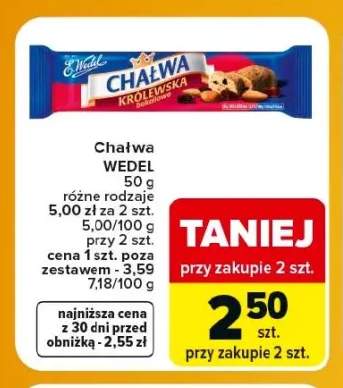 Chałwa Królewska bakaliowa E.Wedel