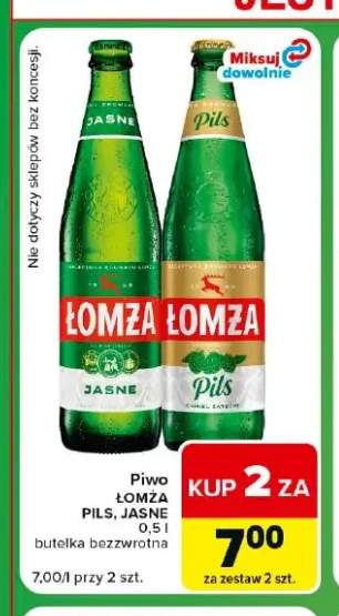 Piwo Łomża Pils +1 wariant