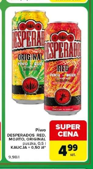 Piwo Desperados Original +1 wariant