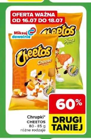 Chrupki Cheetos Cheese +1 wariant