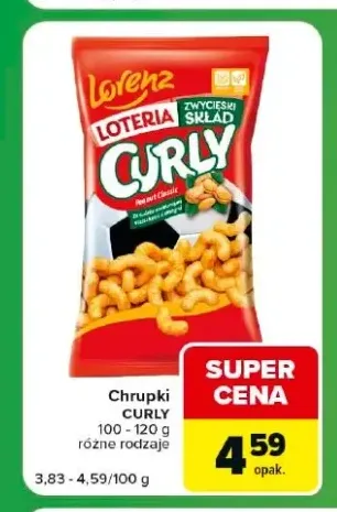 Chrupki Curly Peanut Classic