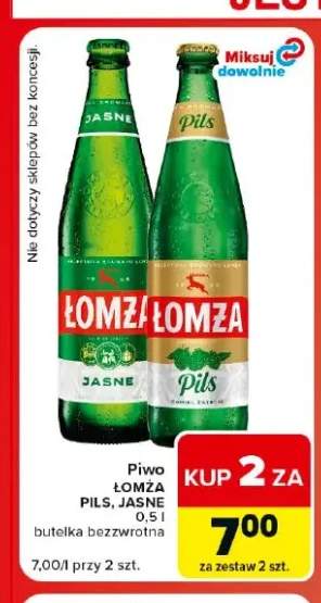 Piwo Łomża Pils +1 wariant