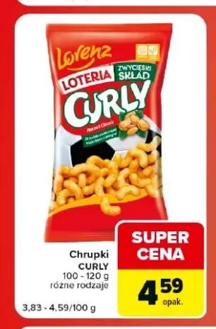Chrupki Curly Peanut Classic