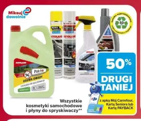 Kosmetyki samochodowe i płyny do spryskiwaczy +3 warianty