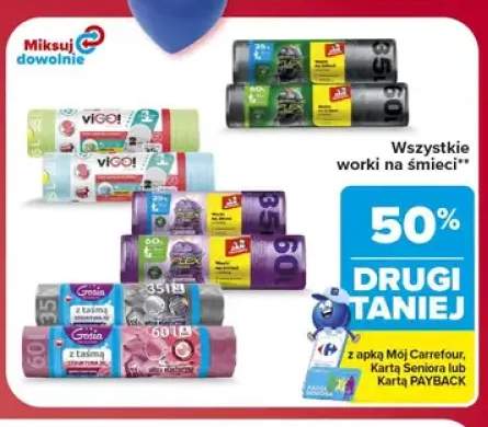 Worki na śmieci Jan Niezbędny +2 warianty