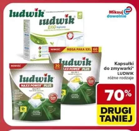 Kapsułki do zmywarki Ludwik All in 1 +2 warianty