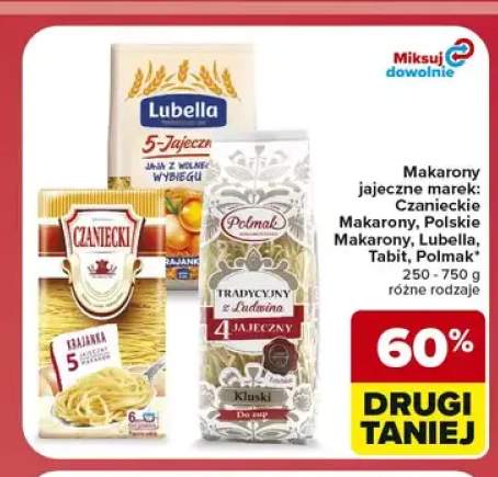 Makaron jajeczny Czaniecki Krajanka +1 wariant