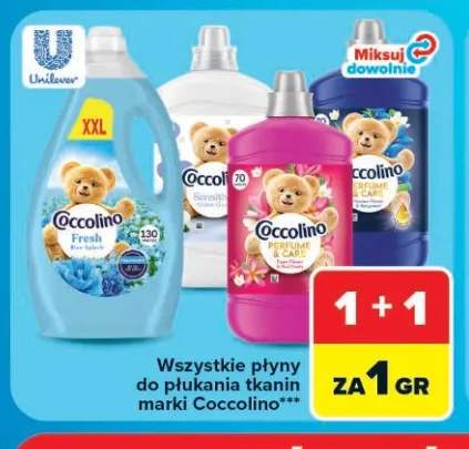 Płyn do płukania tkanin Coccolino Fresh Sky +1 wariant