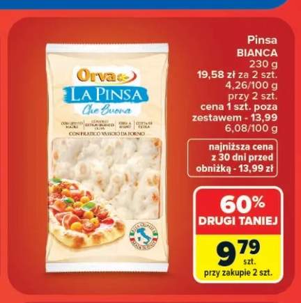 Pinsa Bianca Orva