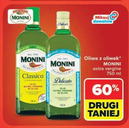 Oliwa z oliwek Monini Classico extra vergine +1 wariant