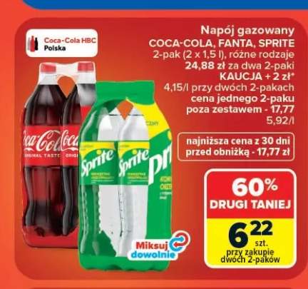Napój gazowany Coca-Cola 2-pak +1 wariant