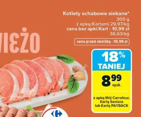 Kotlety schabowe siekane