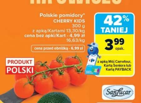 Pomidory cherry Kids
