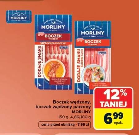Boczek wędzony Morliny +1 wariant