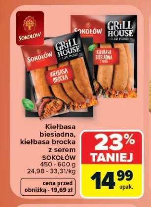 Kiełbasa biesiadna Sokołów +1 wariant
