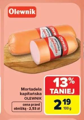 Mortadela kapitańska Olewnik