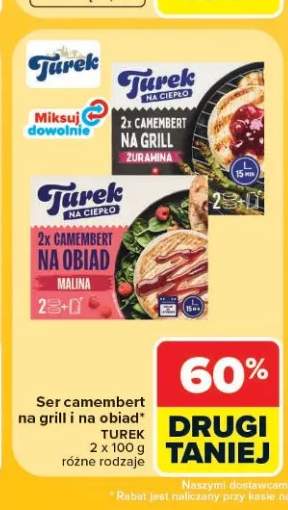 Ser camembert na grill z żurawiną Turek Na Ciepło +1 wariant