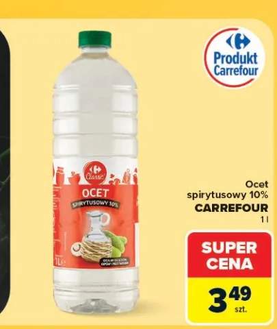 Ocet spirytusowy 10% Carrefour