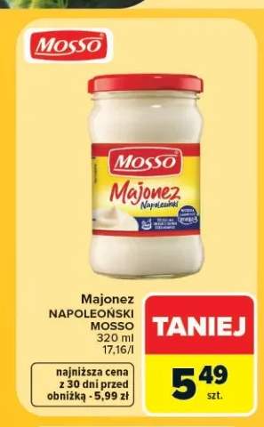 Majonez Napoleoński Mosso