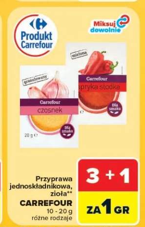 Papryka słodka mielona Carrefour +1 wariant