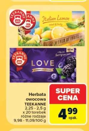 Herbata owocowa Teekanne Italian Lemon +1 wariant