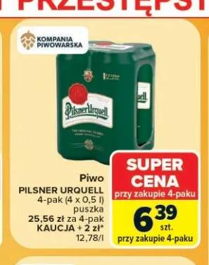 Piwo Pilsner Urquell 4-pak