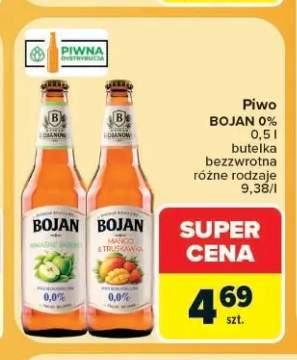 Piwo bezalkoholowe Bojan Kwaśne Jabłko