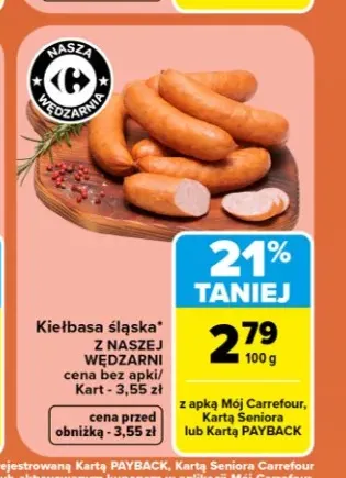 Kiełbasa śląska Z Naszej Wędzarni