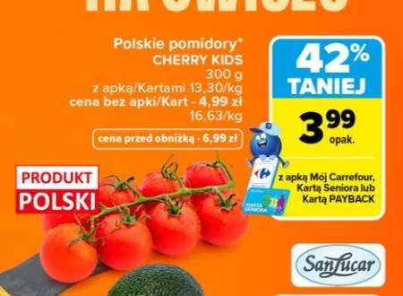 Pomidory cherry Kids