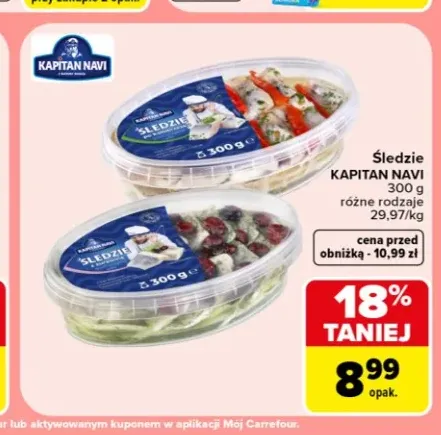 Śledzie Kapitan Navi
