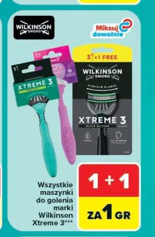 Maszynki do golenia Wilkinson Xtreme 3 +2 warianty