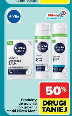 Balsam po goleniu Nivea Men Sensitive +1 wariant
