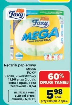 Ręcznik papierowy Foxy Mega
