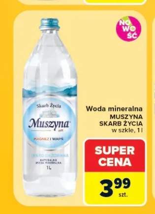 Woda mineralna Muszyna Skarb Życia