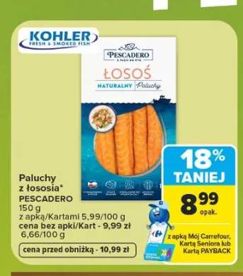 Paluchy z łososia PESCADERO