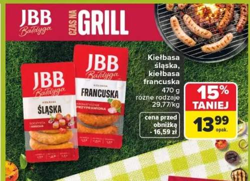 Kiełbasa śląska JBB Bałdyga +1 wariant