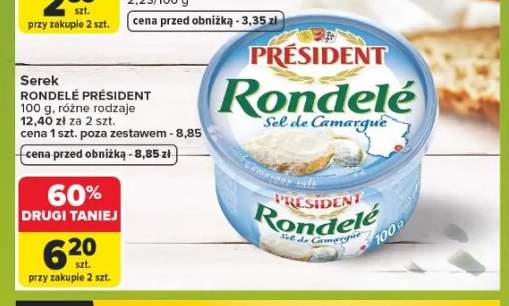 Serek Rondelé Président Sel de Camargue