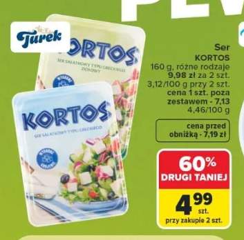 Ser sałatkowy typu greckiego Turek Ortos Kortos