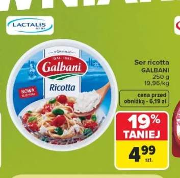 Ser ricotta Galbani