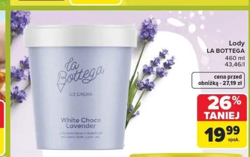 Lody La Bottega White Choco Lavender