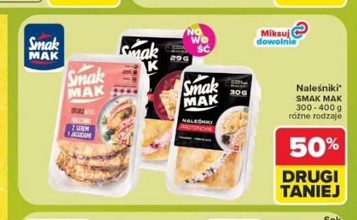 Naleśniki z serem i jagodami Smak Mak +1 wariant