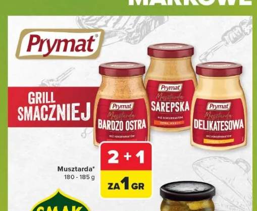 Musztarda Prymat Bardzo Ostra