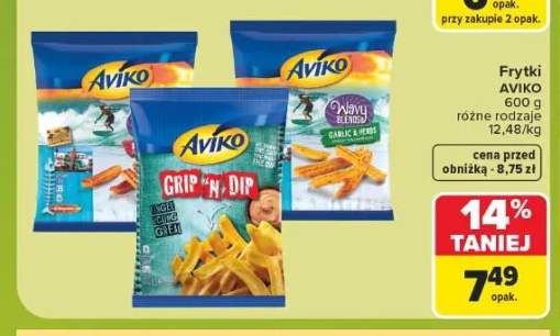 Frytki Grip 'n' Dip Aviko +1 wariant