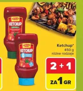 Ketchup łagodny Winiary +1 wariant