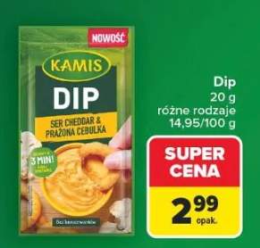 Dip Ser Cheddar & Prażona Cebulka Kamis