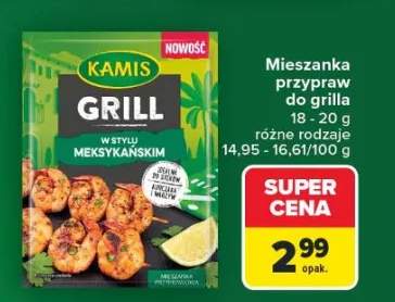 Mieszanka przypraw do grilla w stylu meksykańskim Kamis